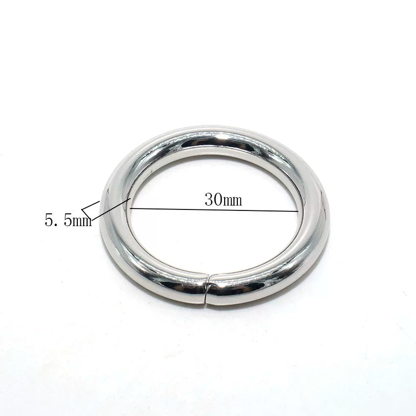 Solid Brass Vintage Open O-Ring