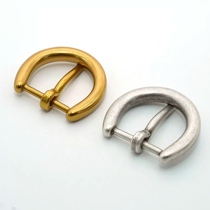 Solid Brass Pin Buckle for 25mm Strap