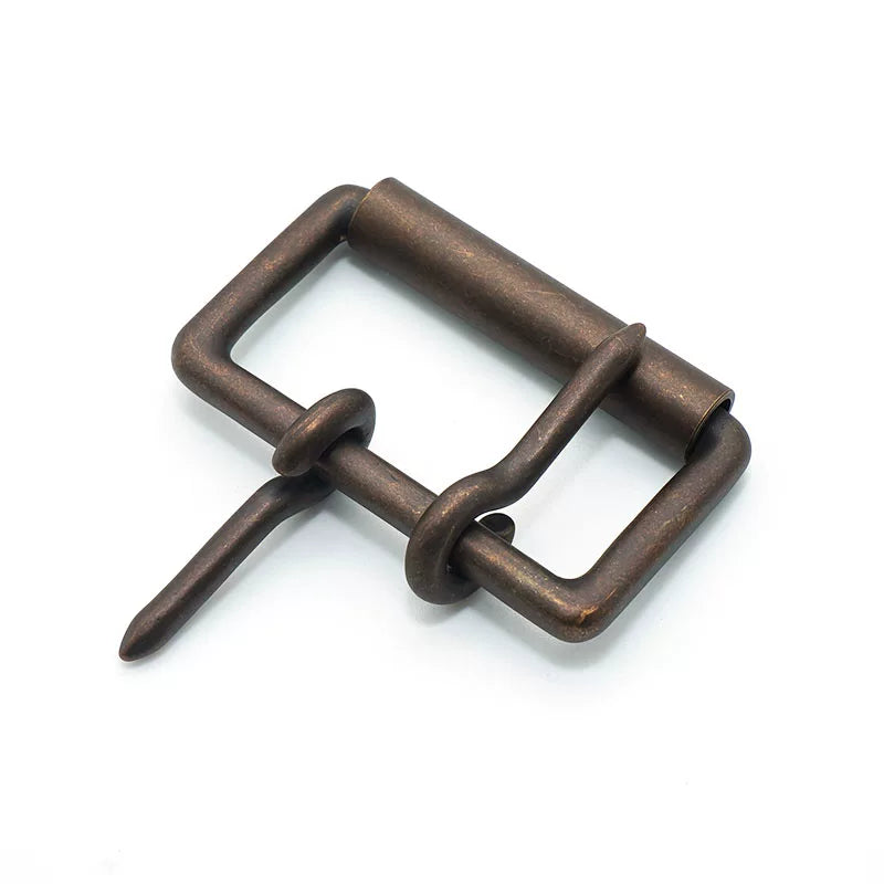 Solid Copper Vintage Western Pin Buckle 48mm