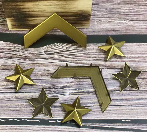 Solid Copper Prong Stud