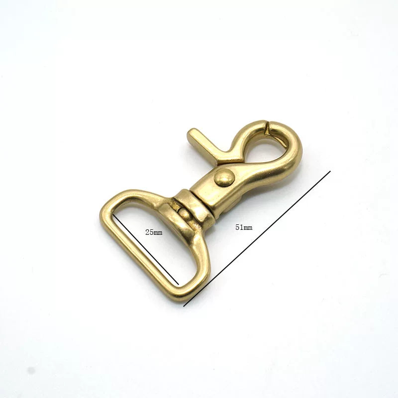 Solid Brass Keychain