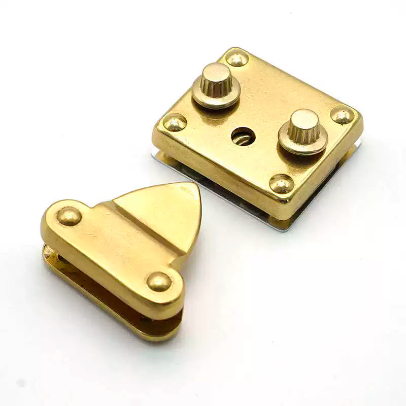 Solid Brass Women's Button