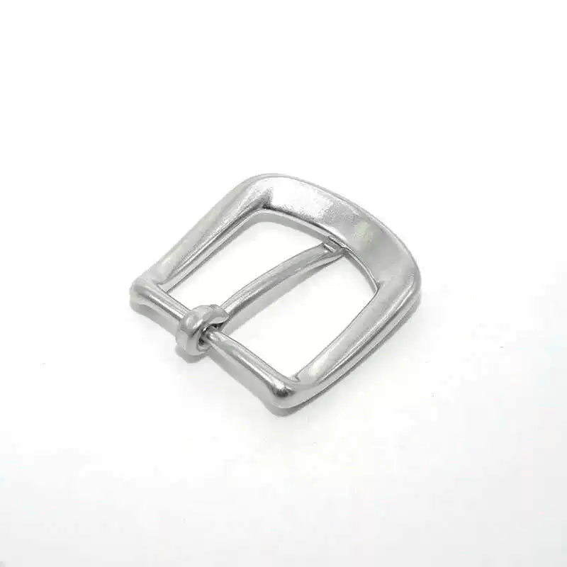 Solid Brass Unisex Casual Pin Buckle 3.0cm