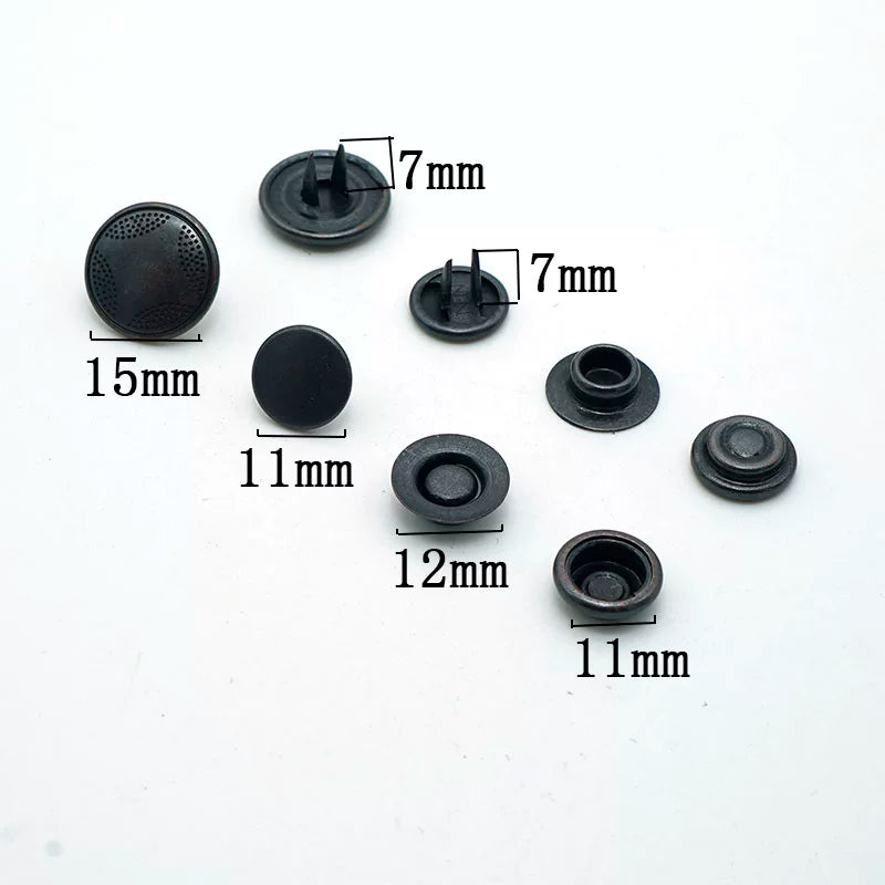 Solid Copper Snap Fastener