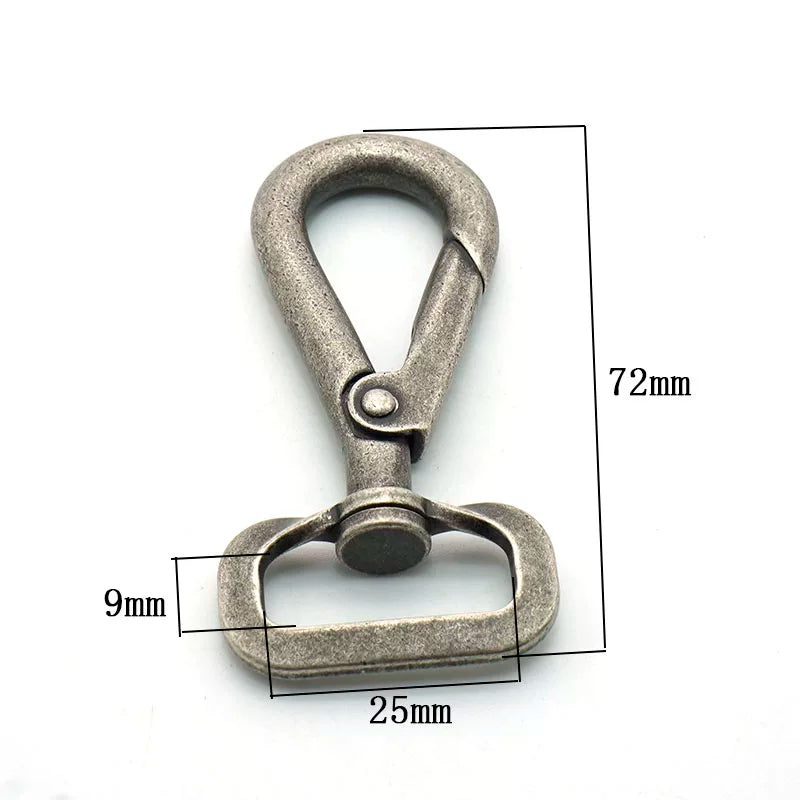 Silver Plated Vintage Keychain