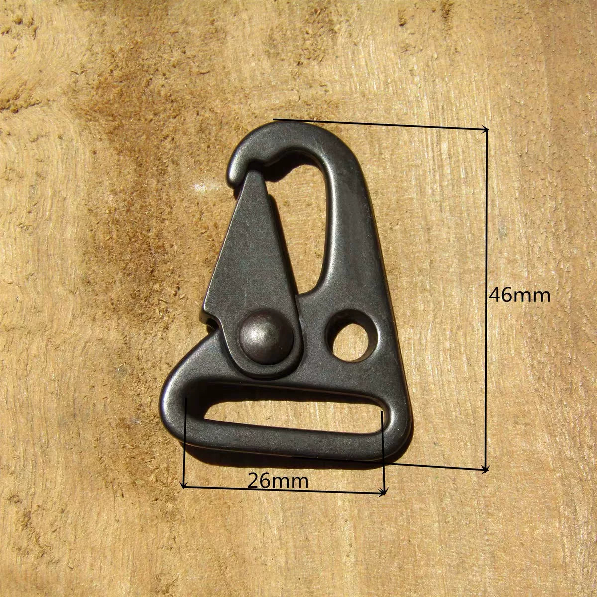Solid Brass Keychain