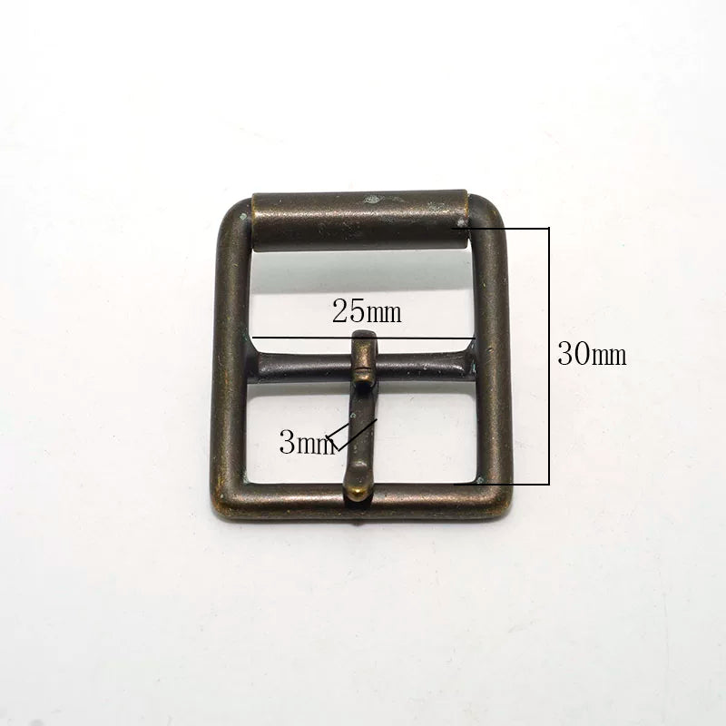Solid Copper Antique Bronze Vintage Strap Adjuster