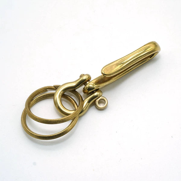 Solid Brass Horseshoe Buckle