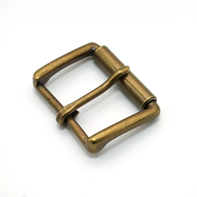 Antique Bronze Vintage Men's Roller Buckle 39mm