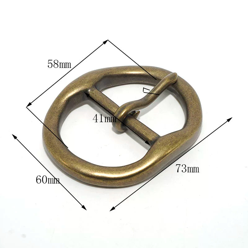 Solid Brass Antique Bronze Unisex Tri-Glide