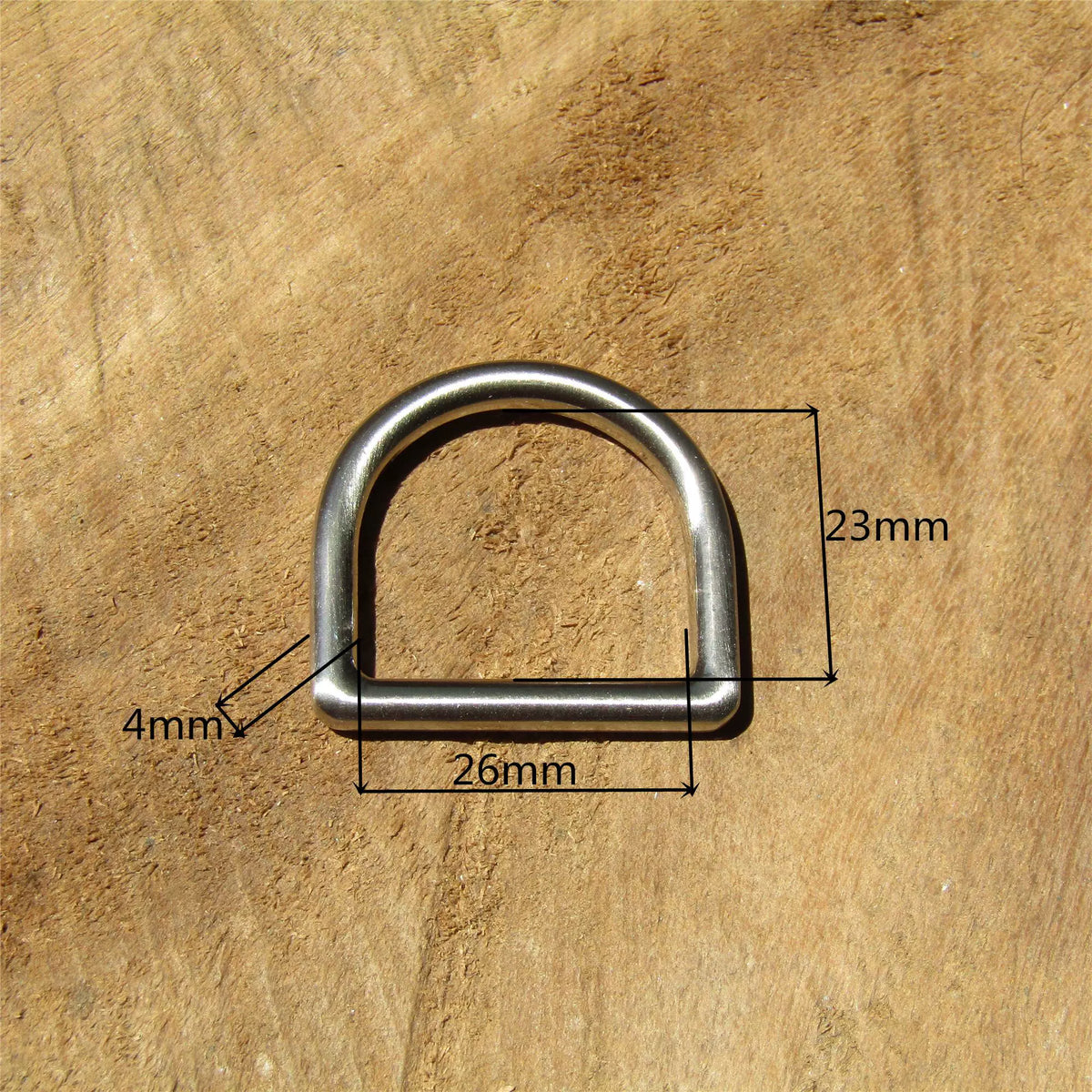 Solid Copper D-Ring