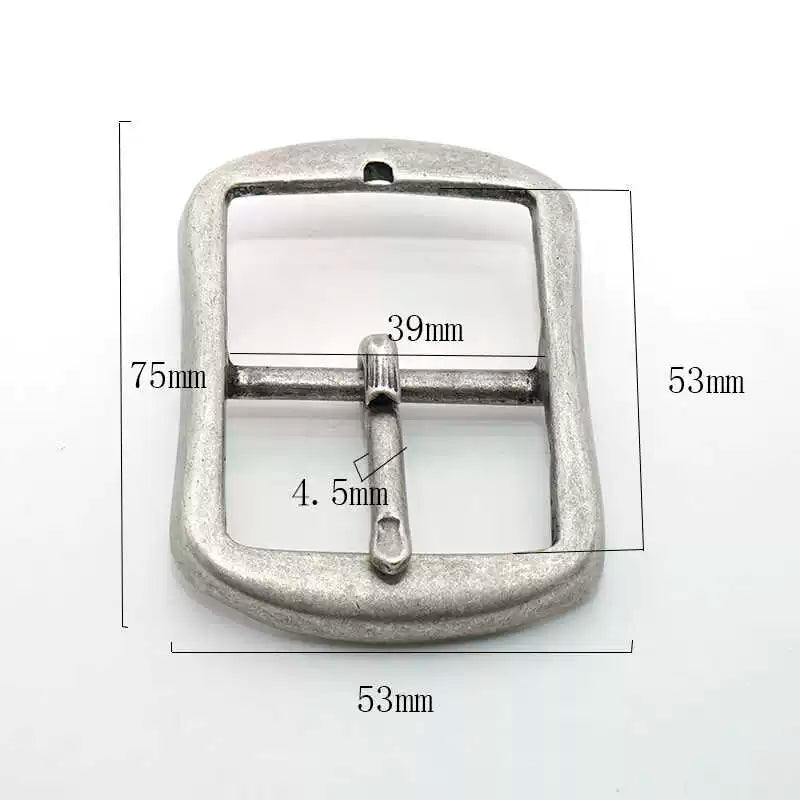 Solid Brass Vintage Men's Belt Buckle 3.9cm
