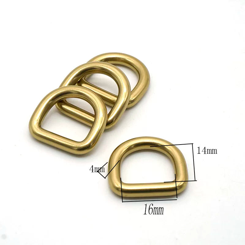 Solid Copper Seamless D-Ring