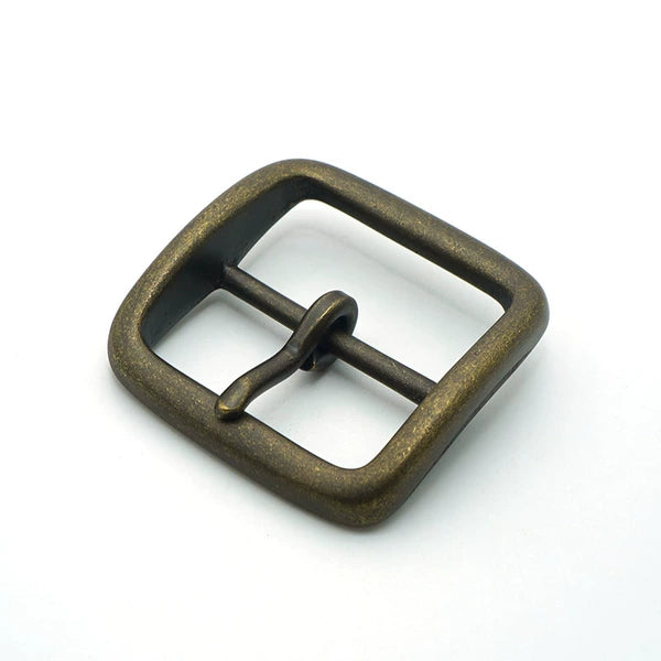 Solid Copper Antique Bronze Men's Pin Buckle