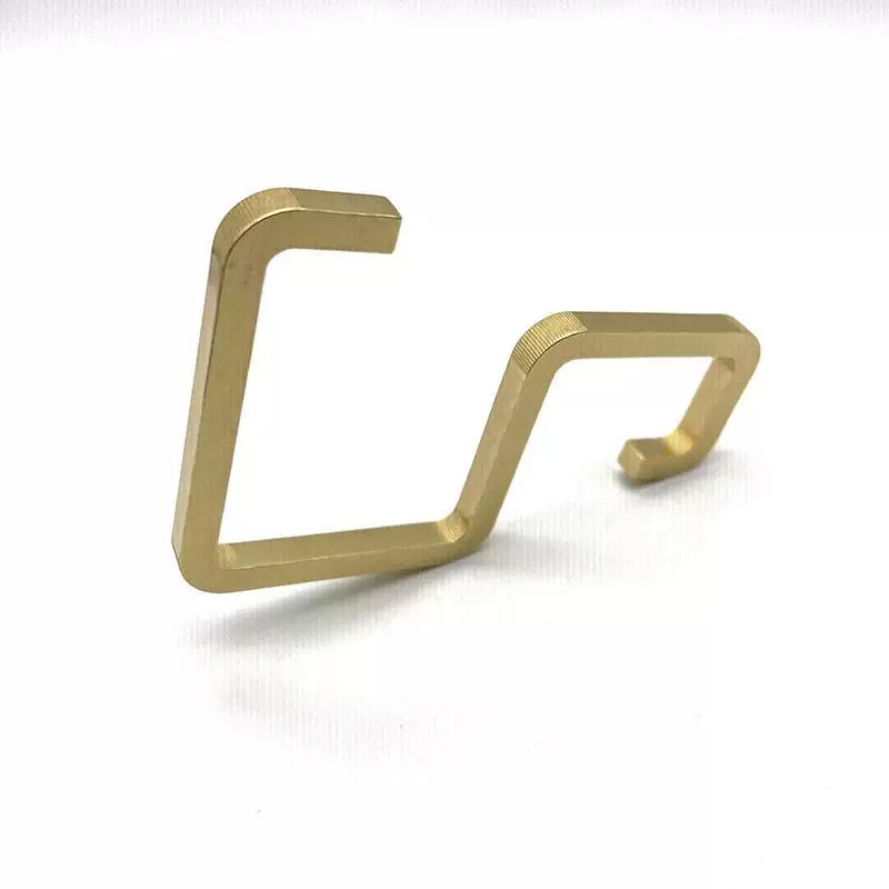 Solid Core Solid Brass 多 功 能 S 钩 Metal Belt Hook 钩 Garment Hardware Hook 钩