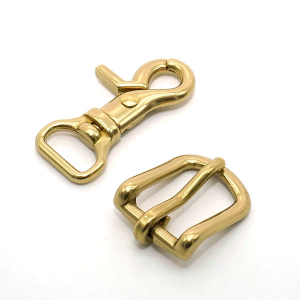 Solid Brass Vintage Pin Buckle