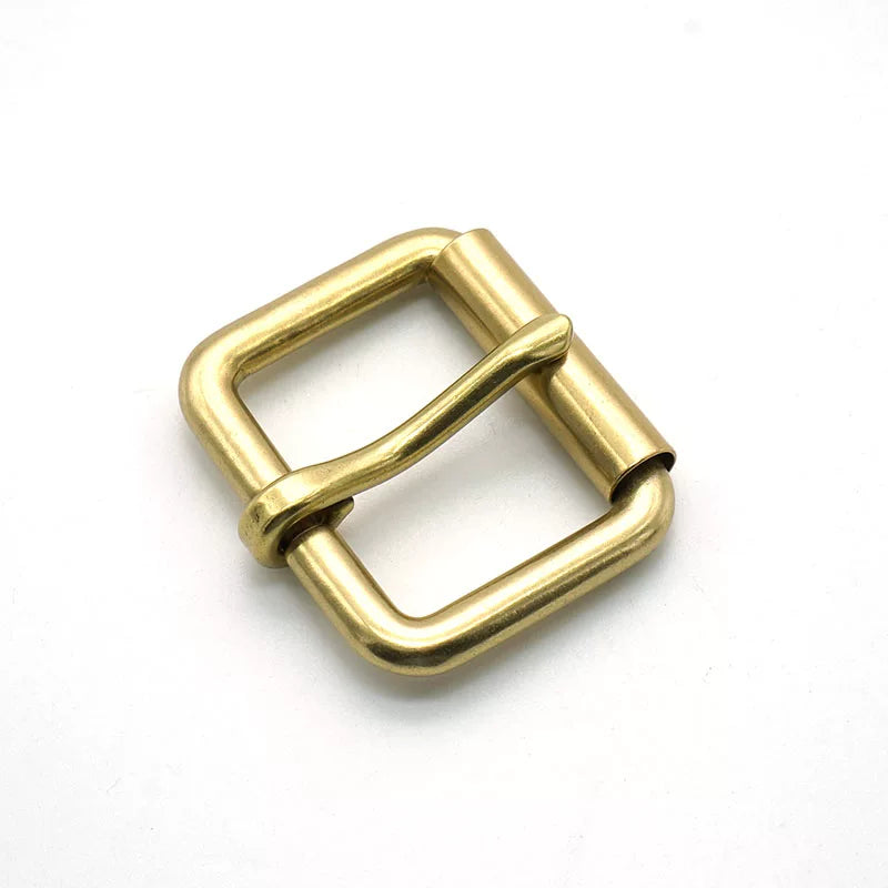 Solid Brass Antique Bronze Roller Buckle