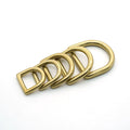 Solid Brass Seamless D-Ring