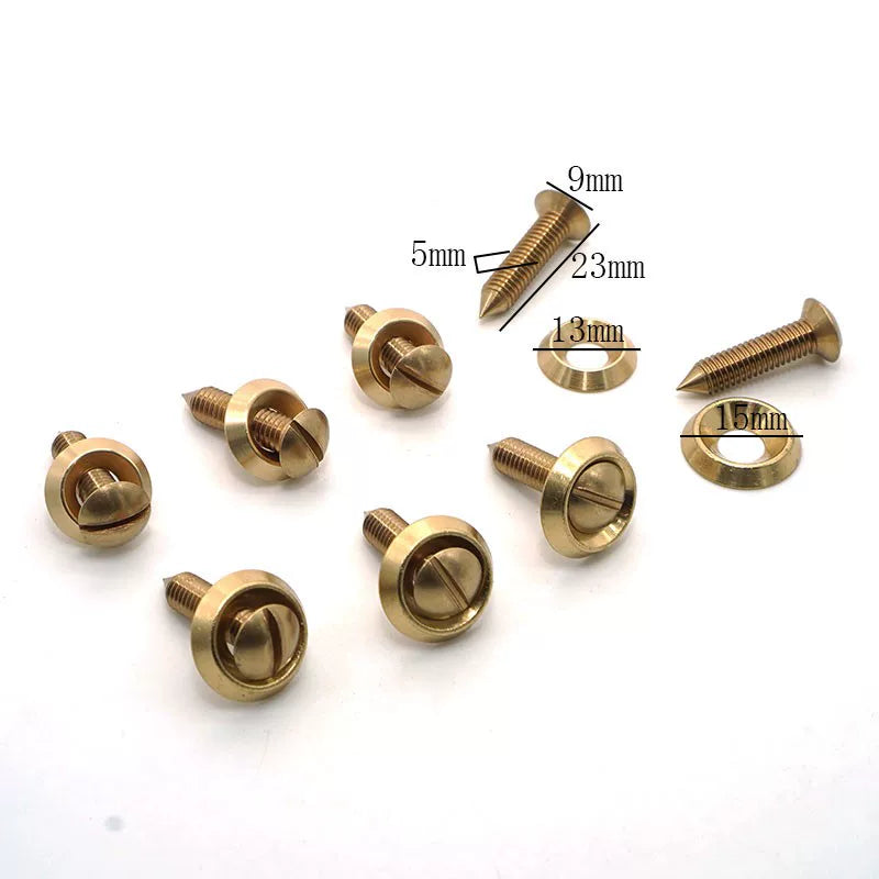 Solid Brass Roller Buckle