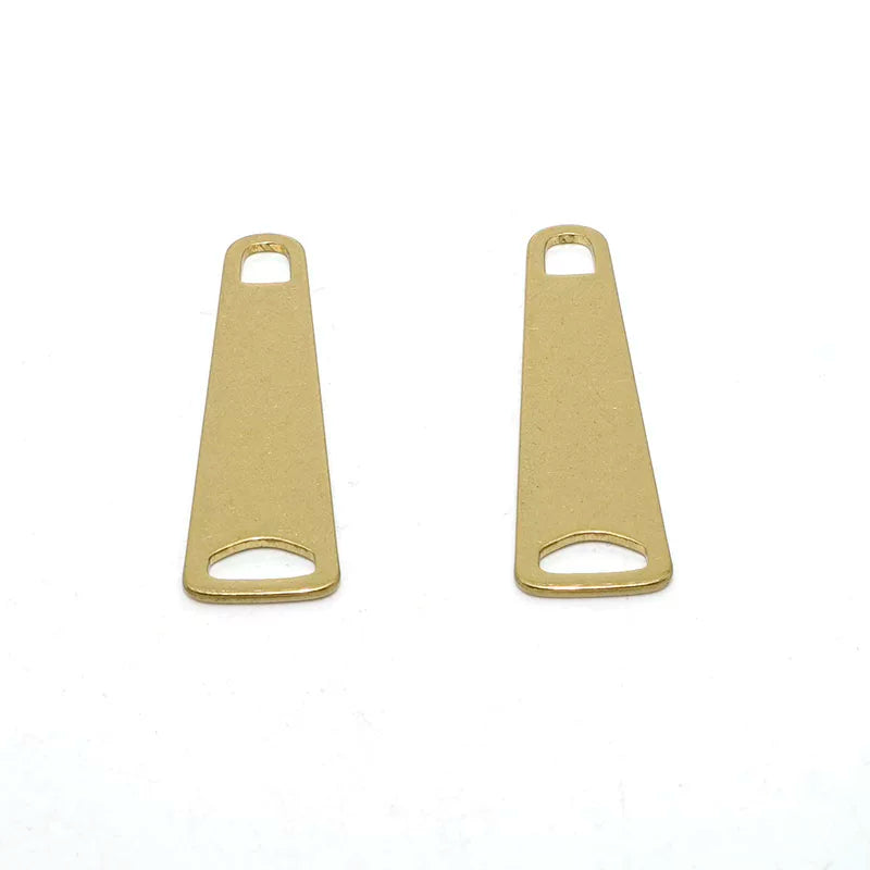 Solid Brass Zipper Pull