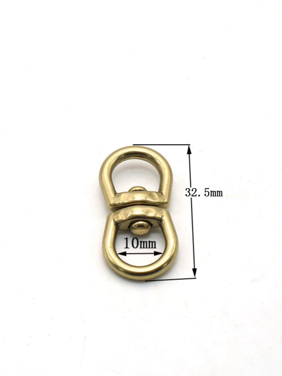 Solid Brass Keychain