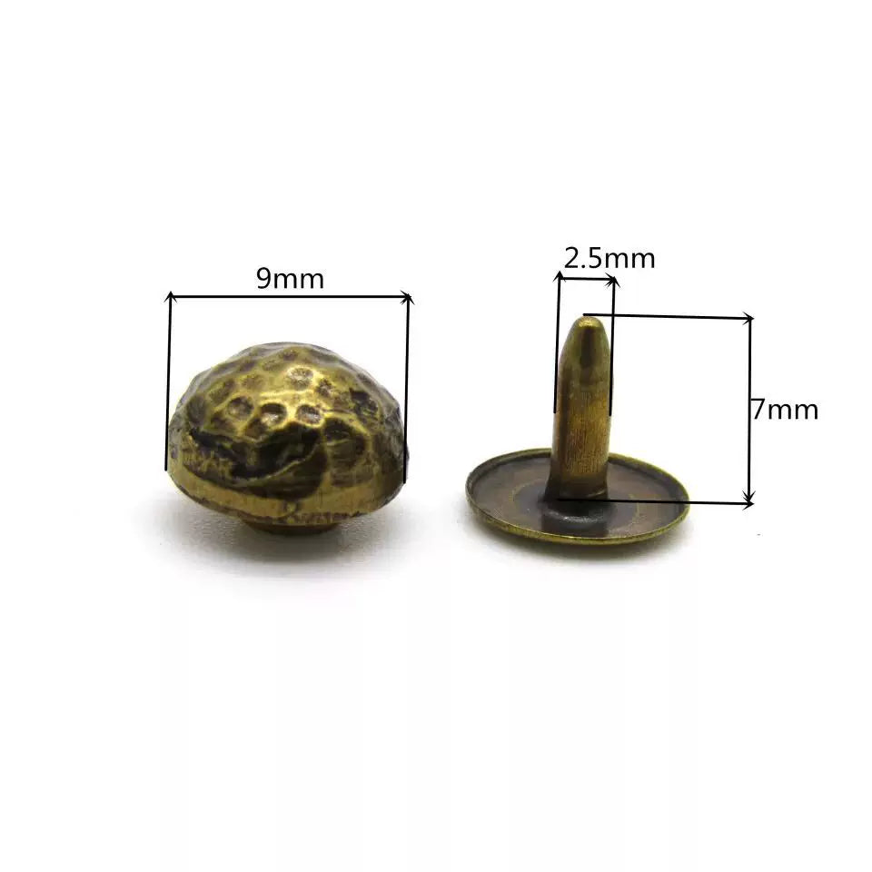 Solid Brass Antique Bronze Rivet