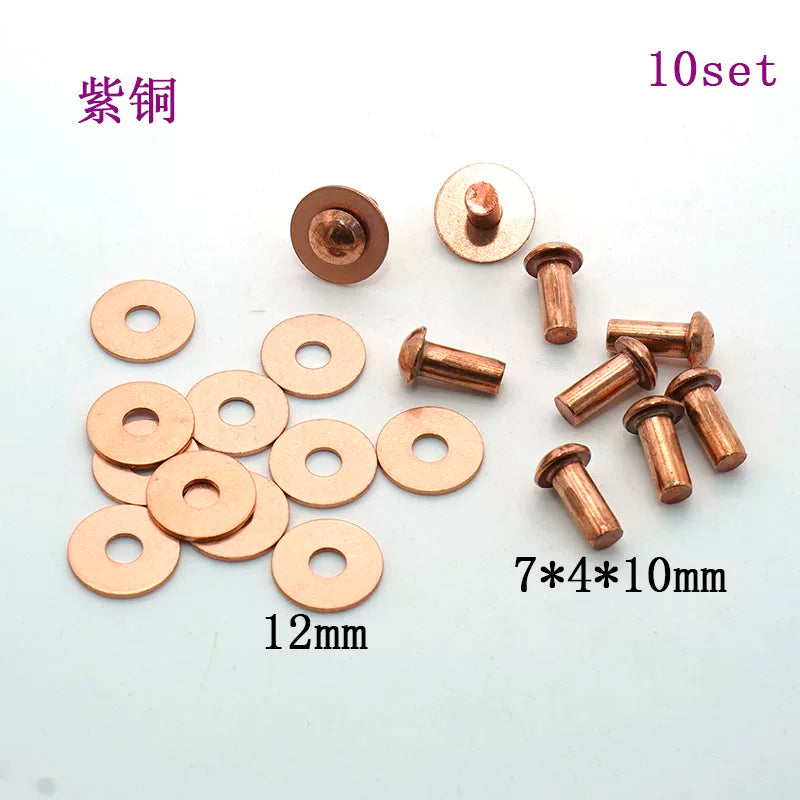 Solid Copper Permanent Rivet