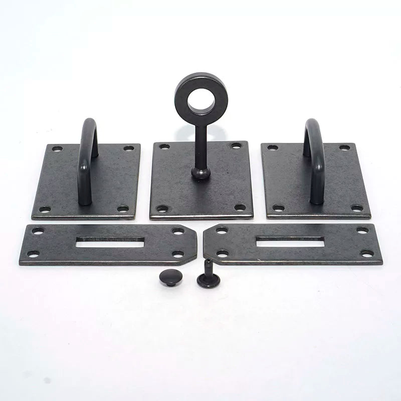 Solid Brass Black Antique Brass Vintage Twist Lock