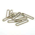 Solid Brass Antique Silver Plated Vintage D-Ring