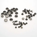Solid Copper Antique Silver Plated Rivet