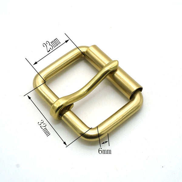 Solid Brass Antique Bronze Roller Buckle