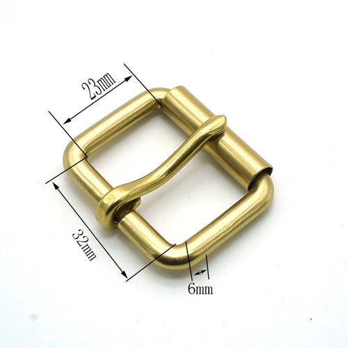 Solid Brass Antique Bronze Roller Buckle