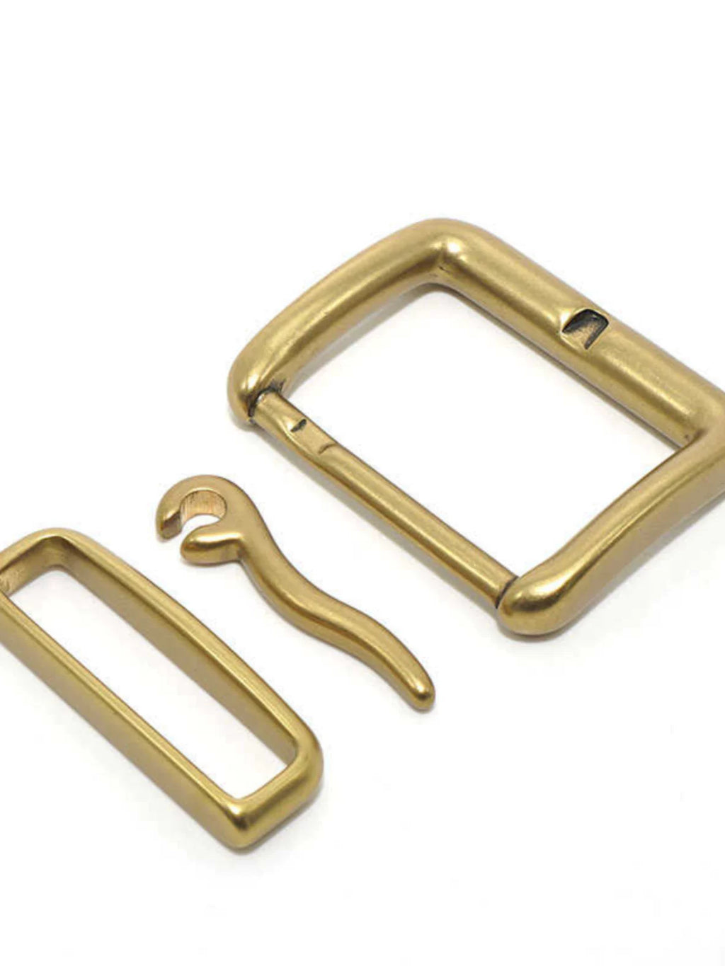 Solid Brass Vintage Pin Buckle for 35mm Strap