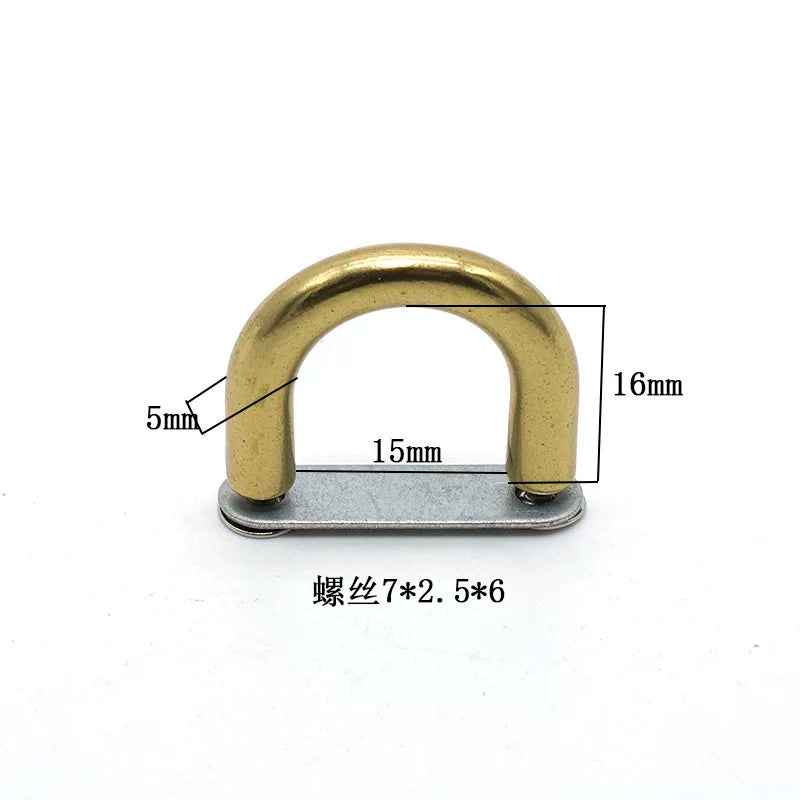 Solid Copper Arch Buckle