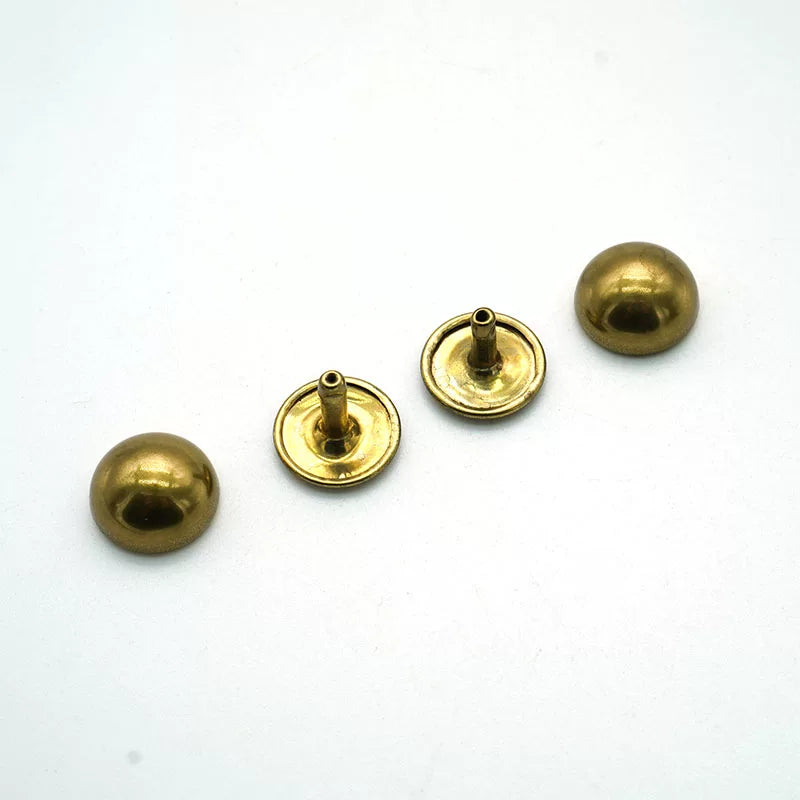 Solid Copper Antique Bronze Rivet 15mm