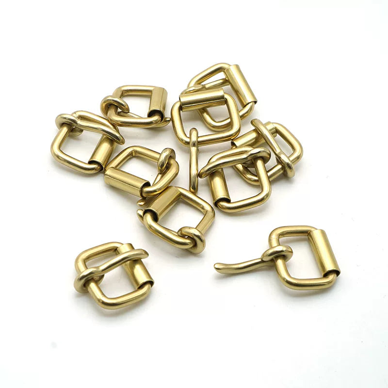 Solid Brass Roller Buckle