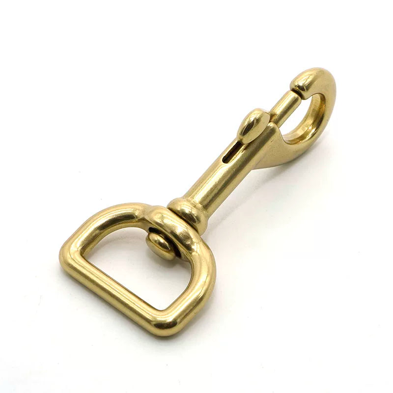 Solid Brass Keychain