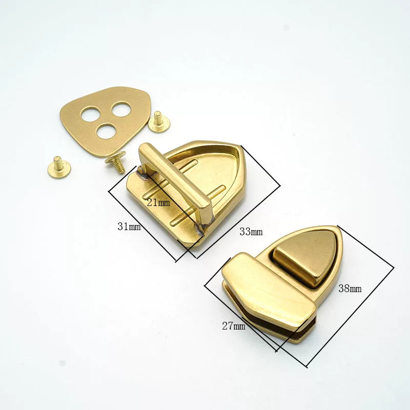 Solid Brass Lock Buckle