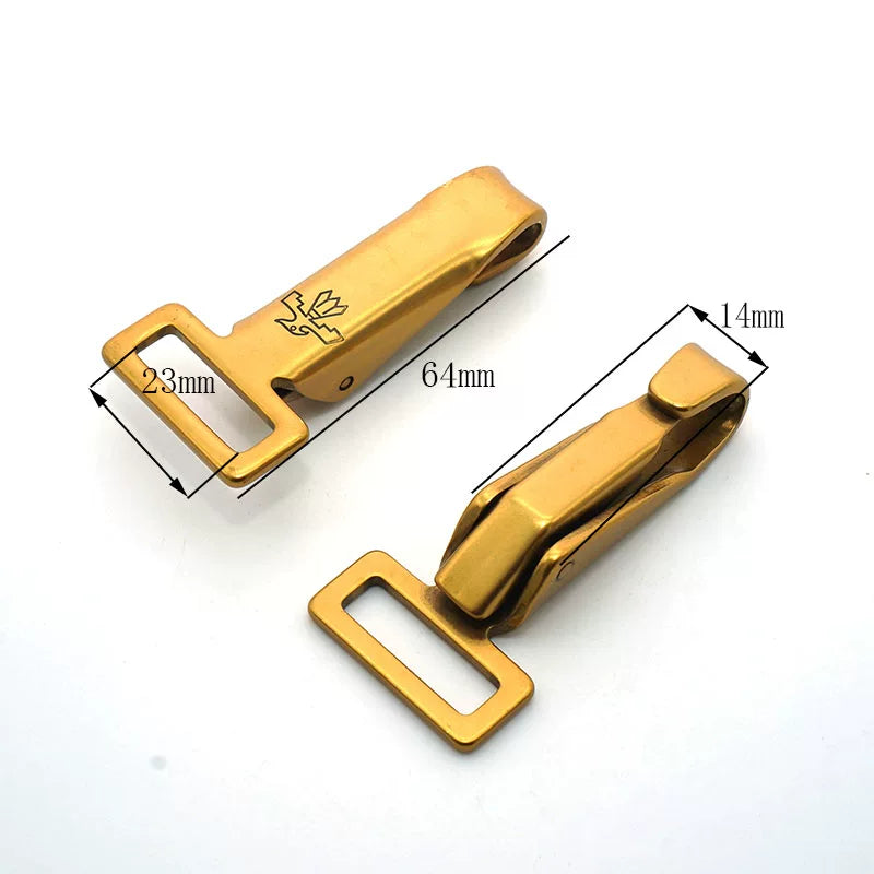 Solid Brass Keychain
