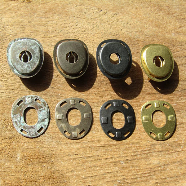 Solid Brass Vintage Western Snap Fastener