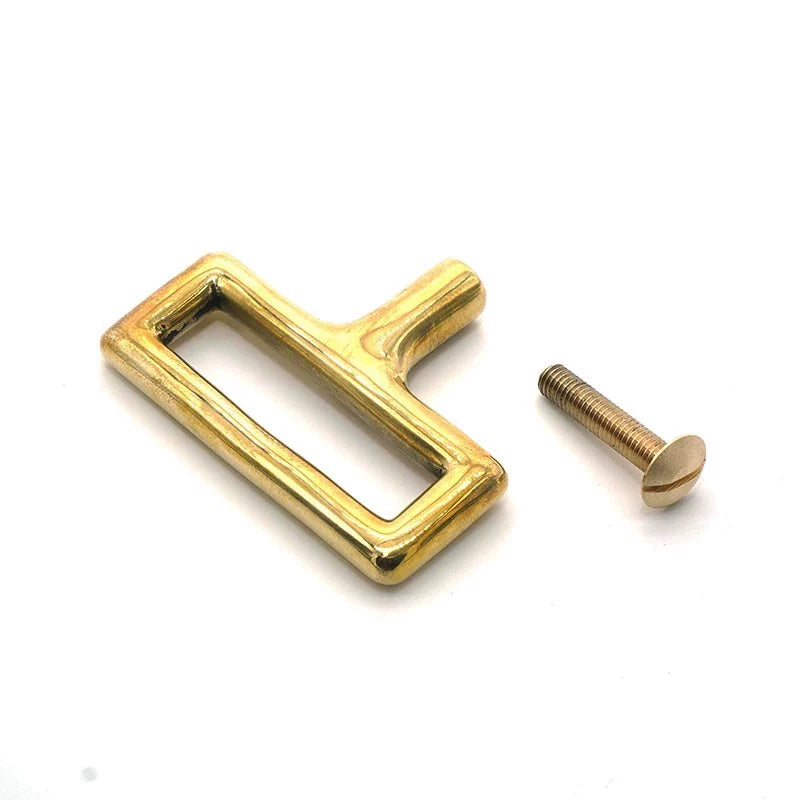 Solid Brass Vintage Heavy Duty Snap Hook 57mm
