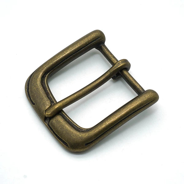 Solid Copper Antique Bronze Vintage Pin Buckle 4cm