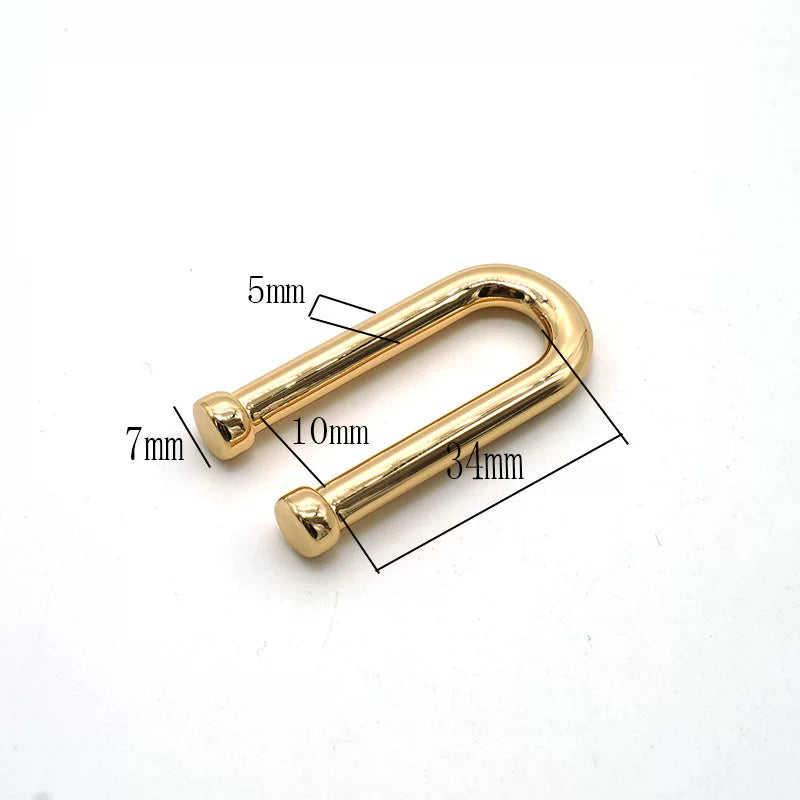 Solid Brass U-Ring
