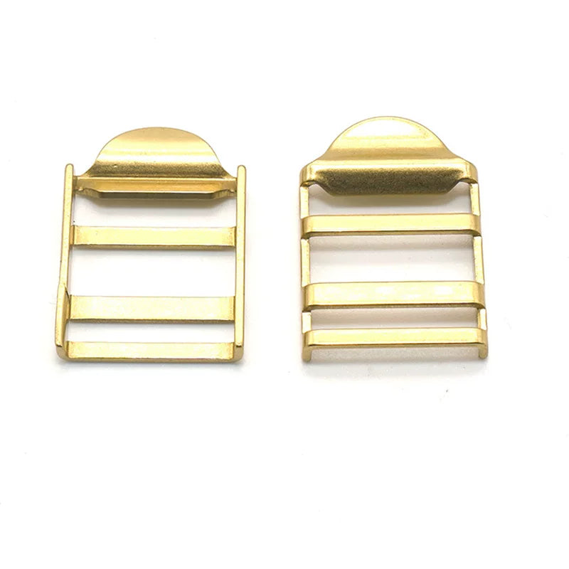 Solid Brass Tri-Bar Slider