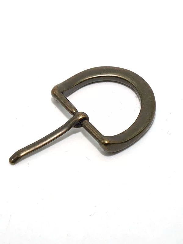 Solid Brass Antique Bronze Vintage Pin Buckle
