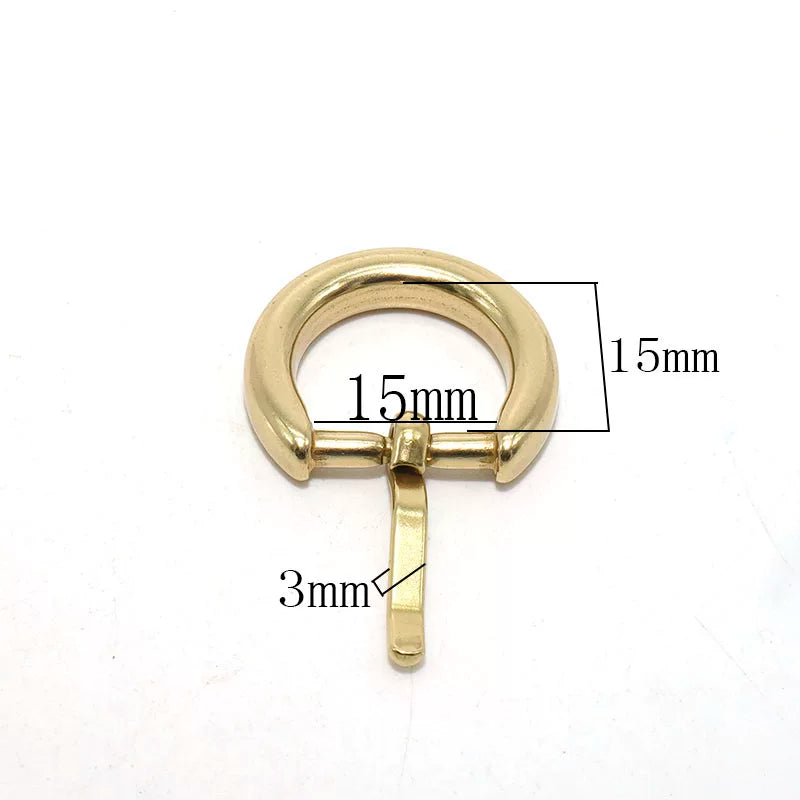 Solid Brass Pin Buckle