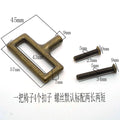Solid Brass Vintage Heavy Duty Snap Hook 57mm