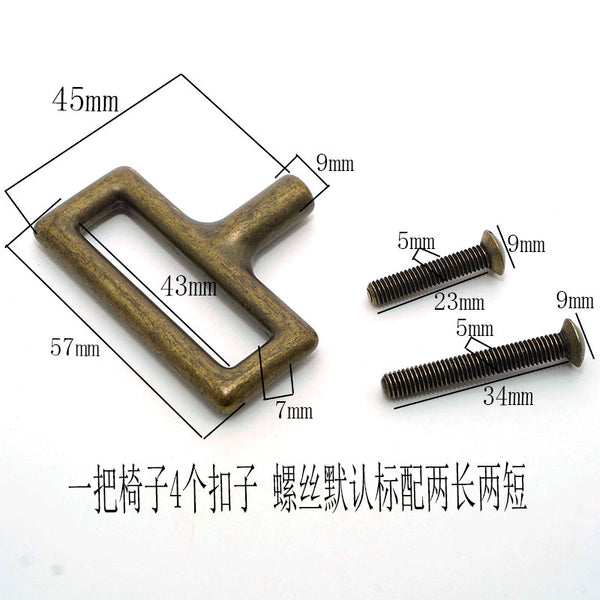 Solid Brass Vintage Heavy Duty Snap Hook 57mm