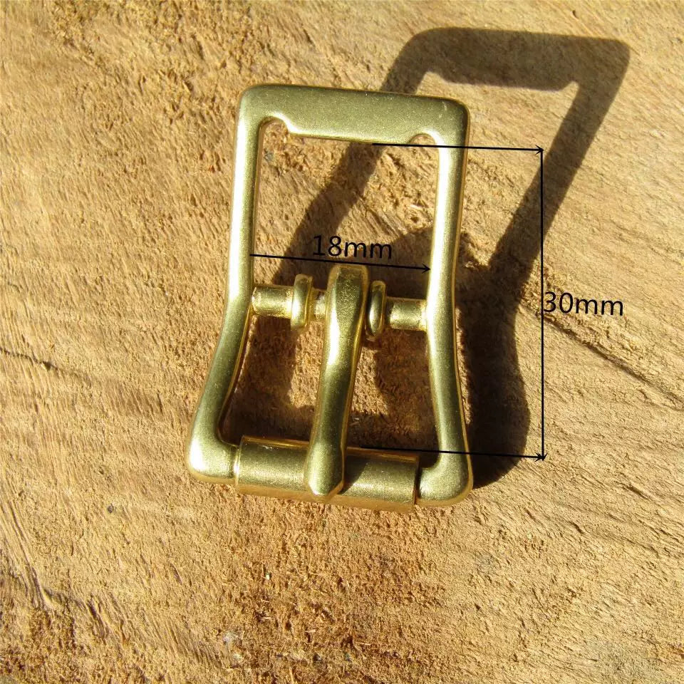 Solid Brass Belt Buckle