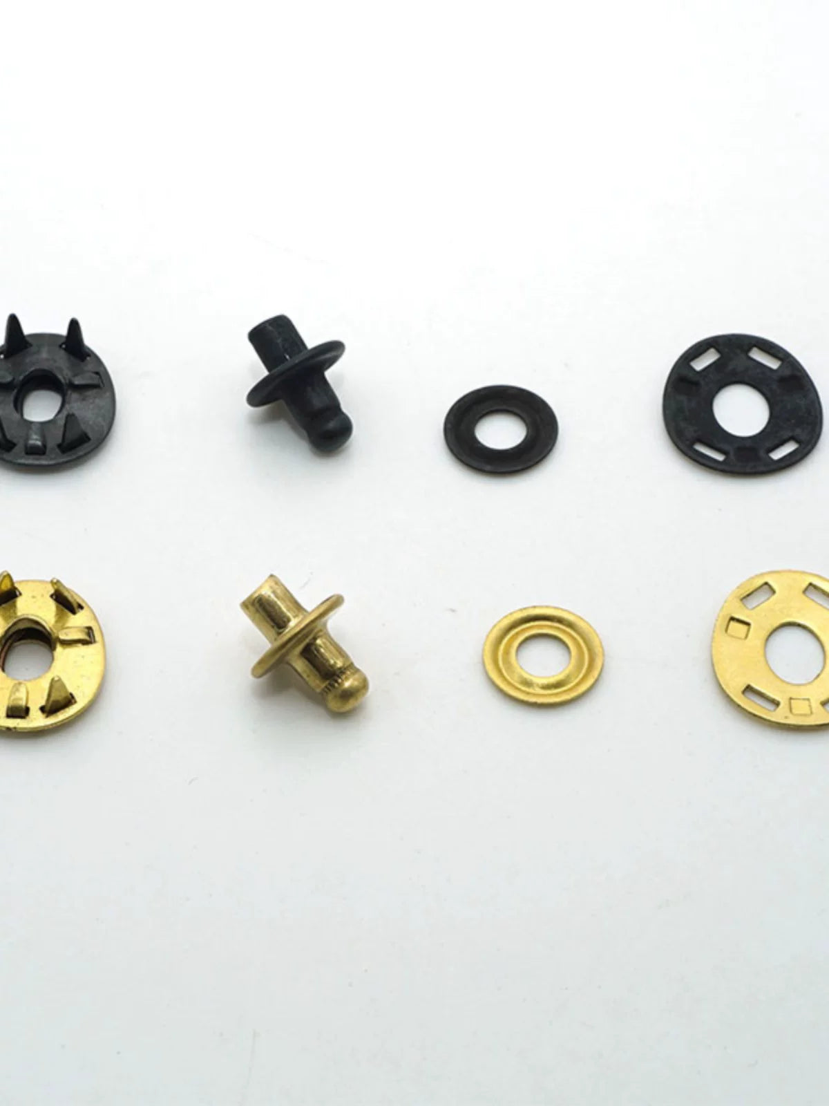 Solid Brass Vintage Western Snap Fastener